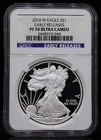 2010-W American Eagle NGC PF70 Ultra Cameo
