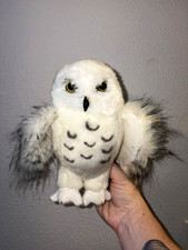 Douglas Owl Plush Stuffed Animal, White Gray Black Small Washable