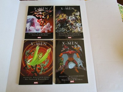 Marvel Masterworks The X-Men Volumes 1-4 - Stan Lee, Jack Kirby, Roth, Heck 2009