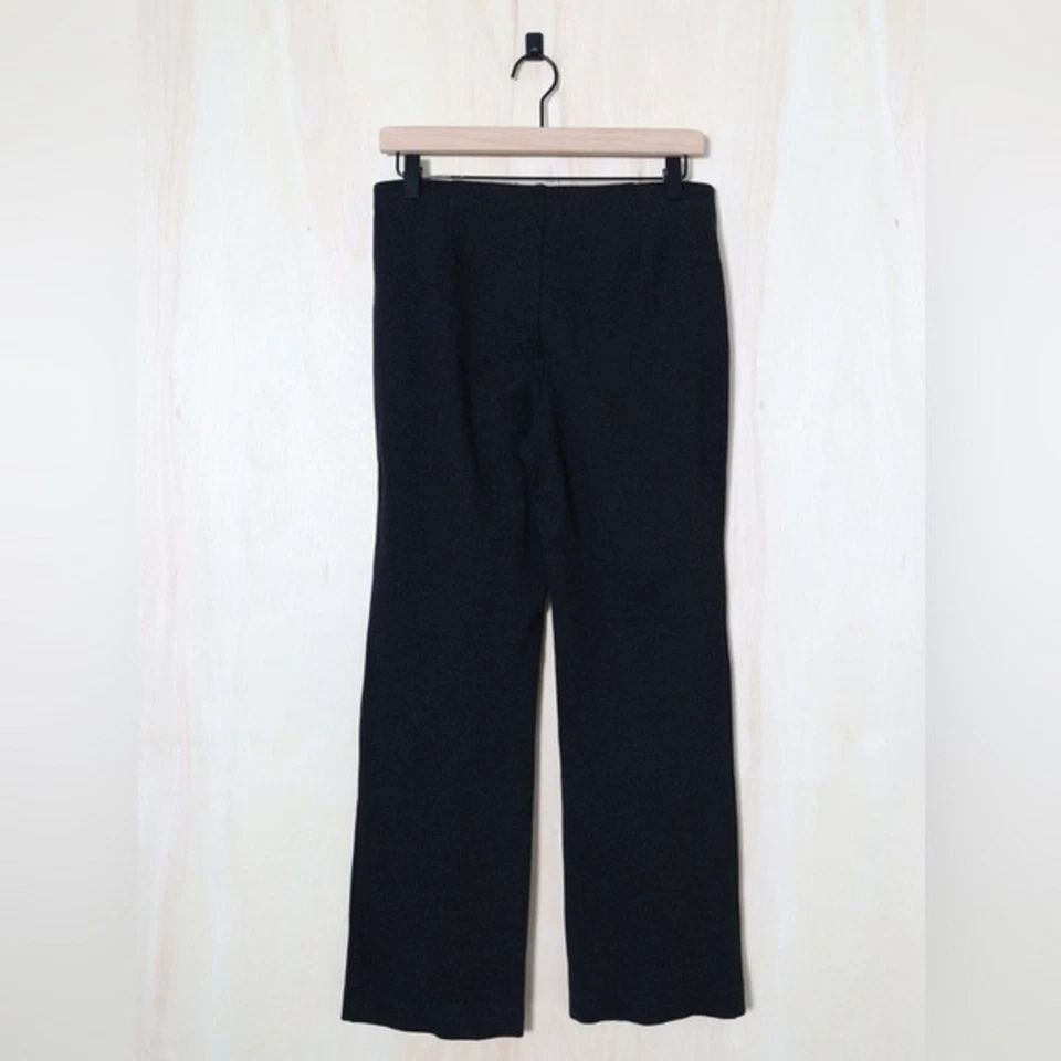 EILEEN FISHER Ponte Wide Leg Pants Charcoal Black Size XS - Image 3 of 4