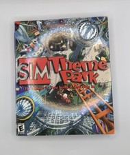 SIM Theme Park 1999 PC Video Game CD-ROM Big Box