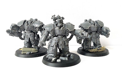 Space Marines - Centurion Devastator Squad with Anti-Grav-Weapons - unpainted