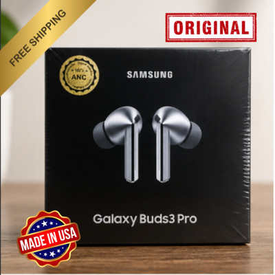 Samsung Galaxy Buds 3 Pro AI True Wireless Noise Cancelling Earbuds - Silver