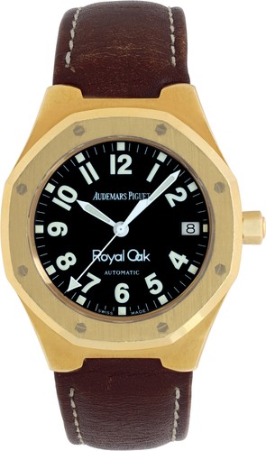 Audemars Piguet Royal Oak 14800BA 18k Black dial 36mm Automati...