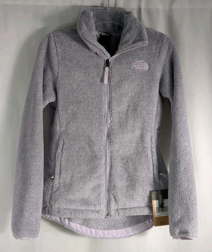 NWT The North Face Osito Lavender Fleece Fluffy Full Zip Jacket Women's XS
