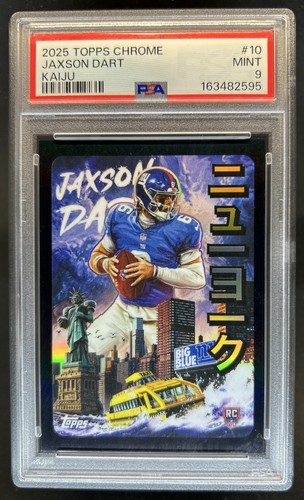 2025 Topps Chrome Jaxson Dart Base (PSA 9)