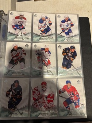 11-12 SP authentic  HOCKEY BASE SET ALREADY IN SHEETS
