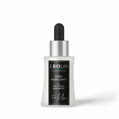 E.Biolab REINIGUNGSSERUM 30ml For Men - 100% BIO & HANDARBEIT