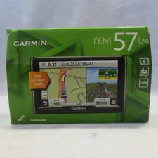 Garmin Nuvi 57LM 5" Vehicle GPS Navigator Touchscreen Lifetime Map Update New OB