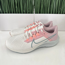 Nike Air Zoom Pegasus 38 NBY Womens Running Shoes Sail Pink CW7358-103 Size 10.5