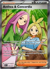 Anthea & Concordia 254/217 Ultra Rare Ascended Heroes Pokemon Holo Near Mint