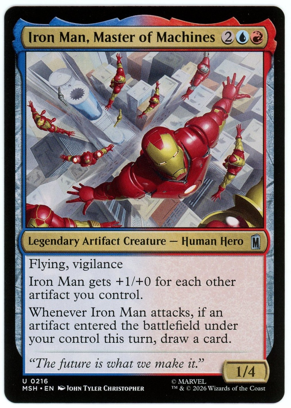 Iron Man, Master of Machines - 0216 - Marvel Super Heroes MSH - MTG NM/M