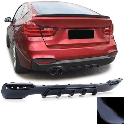 Heckdiffusor Performance Schwarz Glanz passt für 3er BMW GT F34 2013-2021