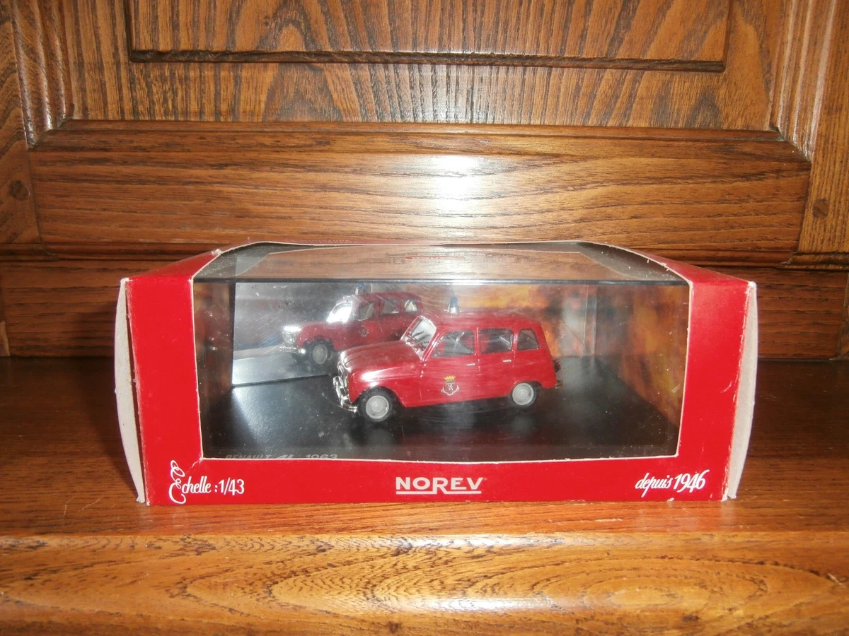 Peugeot Rifter Sapeurs-Pompiers – Miniature Norev 1/43, Carrés Jaunes, 2019