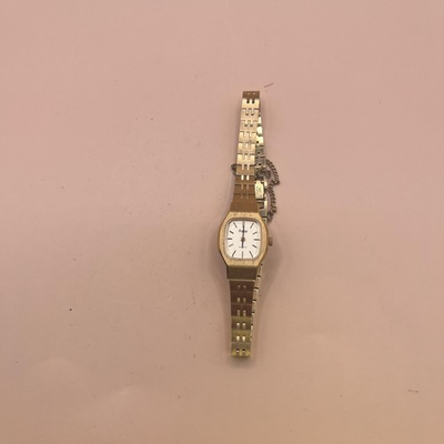 #ad #ad Vintage Pulsar Quartz Watch Womens Gold Tone Bracelet Safety Chain 5930 3919 EM $19.99
