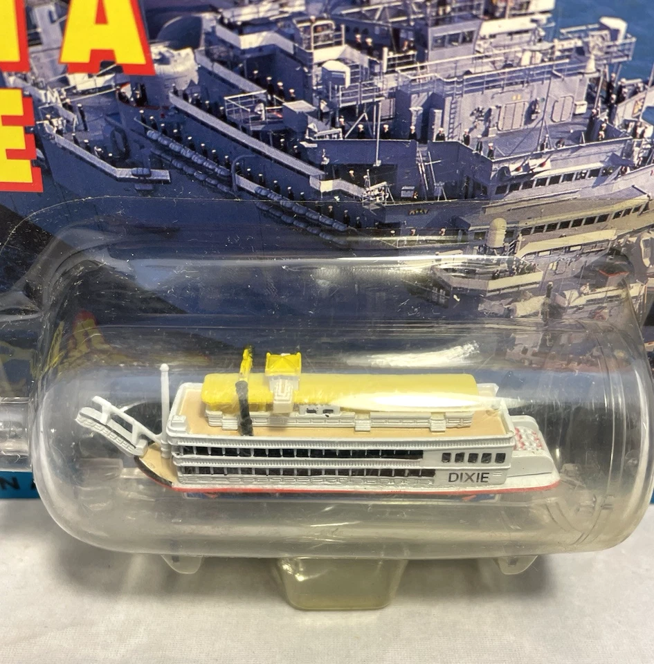 Galoob Micro Machines Ship in a Bottle 7410 #3 The River Boat Dixie NRFB - Image 3 of 4