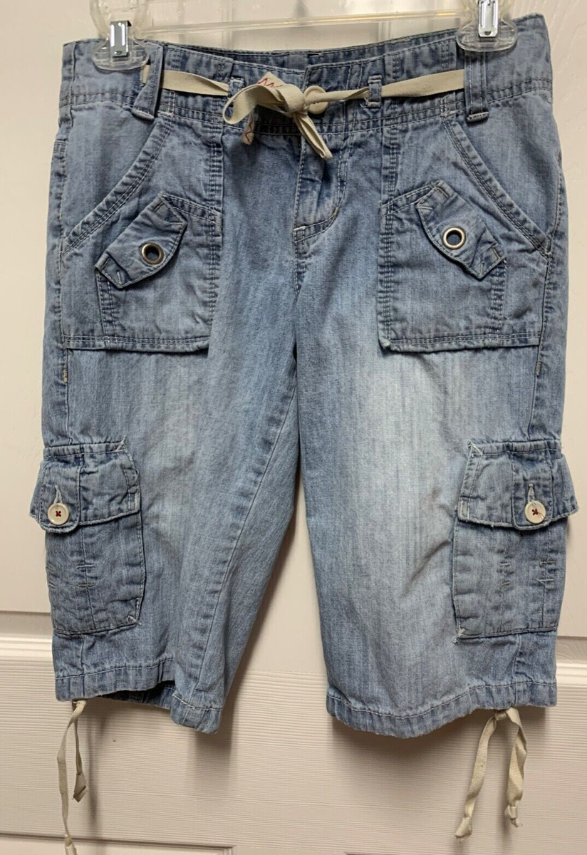 【BAON】[unisex] Keusyo Track Line Denim Cargo Pants BAON】[unisex] Keusyo Track Line Denim Cargo Pants