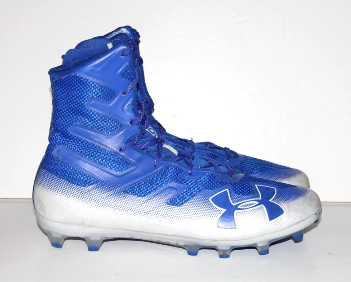 All blue under armour football cleats Clearance