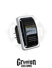 Billet Switch Actuator Cover for Carling Rocker Black Anodized Contura ARB