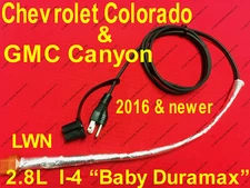2.8 L Duramax Engine Block Heater Cord 2016-2024 Chevy Colorado GMC Canyon