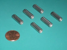 SIX Stainless Spring Roll Pins for Lopi & Avalon wood stove secondary air tubes 