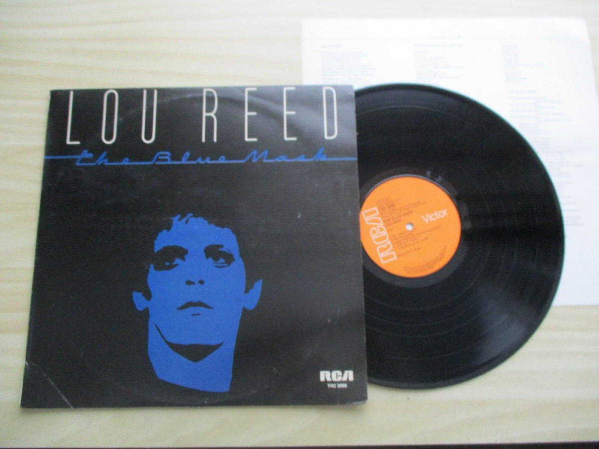 帯付LP】LOU REED-BLUE MASK/ルー・リード-ブルー・マスク/美品