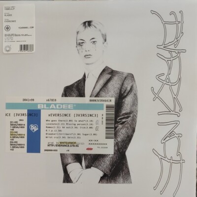BLADEE '' EVERSINCE '' SEALED UK LP  *** WHITE VINYL *** EXPERIMENTAL CLOUD RAP