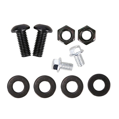 Motorcycle Side Mount Curved License Plate Bracket For Harley 20mm(3/4") Axles - Picture 8 of 11