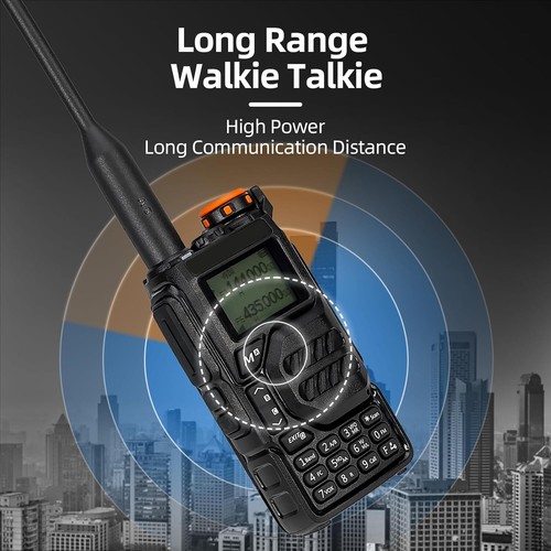 UV-K5 Walkie Talkie 50-600Mhz RX Zweiwege-Funkgerät FM Funkgeräte Tragbares - Zdjęcie 6 z 12