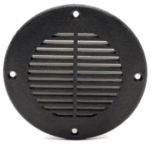 TH Marine Boat Vent Cover FD-4 | Crestliner 3 3/4 Inch Black Plastic