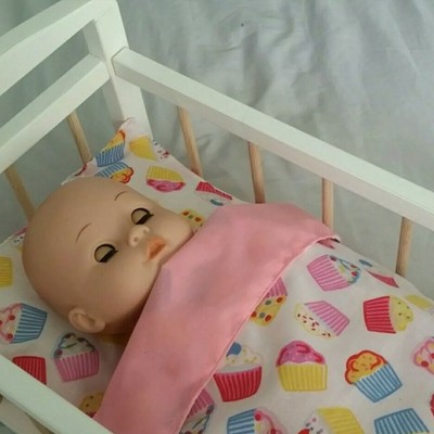 doll pram and cot set