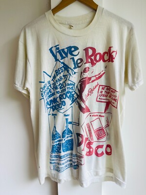 Vive Le Rock' Vintage 80s Tee Westwood McLaren Seditionaries