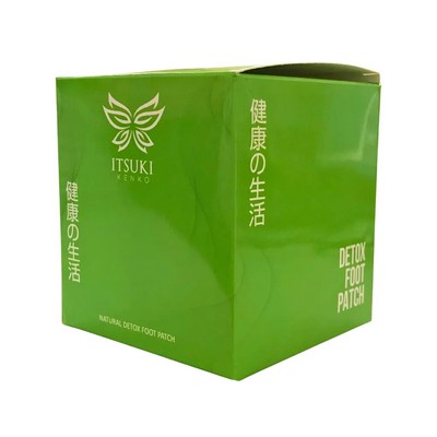 Original Health ITSUKI KENKO Cleansing Detox Foot Pads ''Patch'' Herbal (1x 50pcs)
