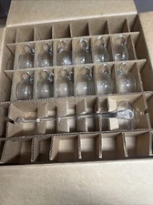 VTG Handblown 14 Piece Riekes Crisa Moderno Crystal Punch Bowl, Cups, Ladle