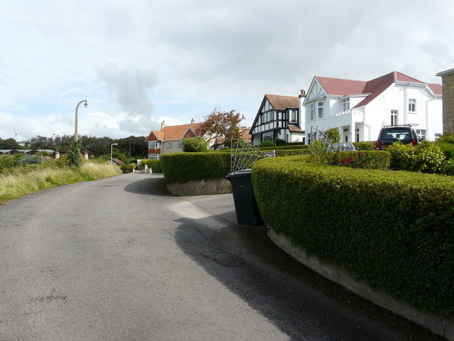 Foto 6x4 Larkstone Gardens Ilfracombe Con el techo de la piscina c2008