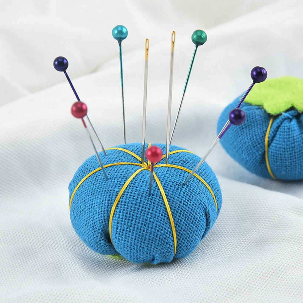 Needle Pin Cushion Pumpkin Ball Needle Pincushion Hand Tool Sewing Needle  Holder