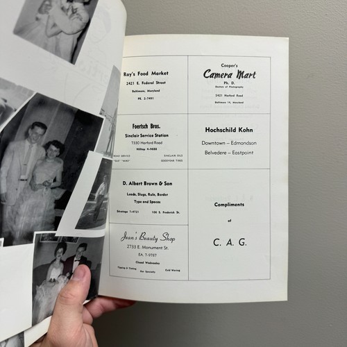 Mergenthaler Vocational Technical High School Yearbook 1957 Baltimore, MD - Picture 12 of 12