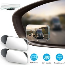 2pcs Blind Spot Mirror - 360 Wide Angle Convex For Cartrucksuv Easy Install 2pcs Blind Spot Mirror - 360 Wide Angle Convex For Cartrucksuv Easy Install