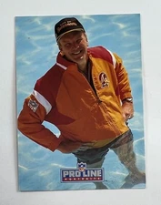 1992 Pro Line Portraits Sam Wyche Auto Card MAR3