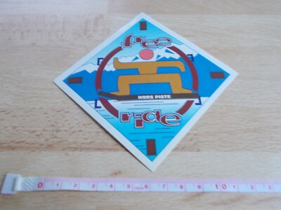 Selbstklebend Frosties KELLOGG'S - Snowboard - Free Ride - 1995
