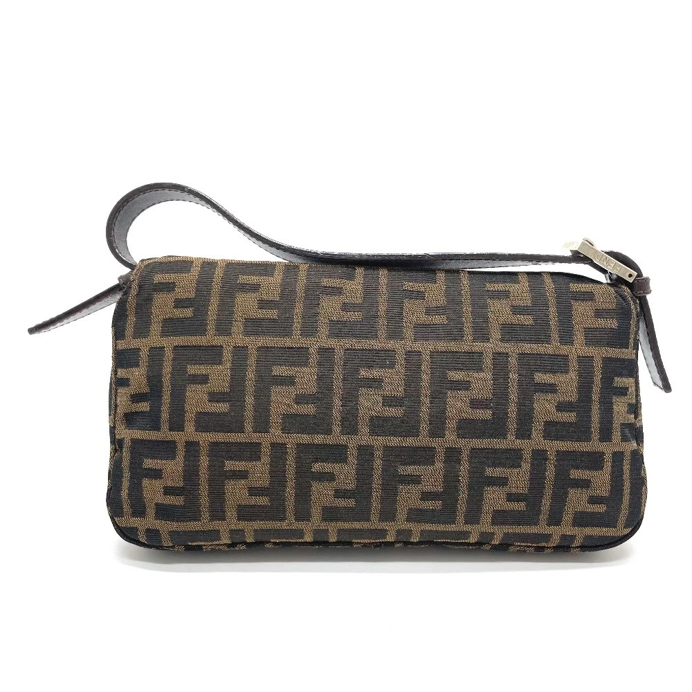 Fendi, Bags, Fendi Logo Zucca Pattern Shoulder Bag