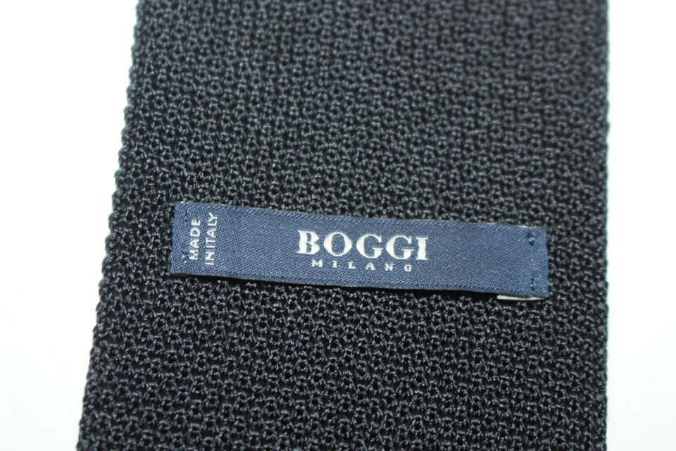 BOGGI TRUNK Corbata de Seda Hecha en Italia F80773 Foto 4 de 4