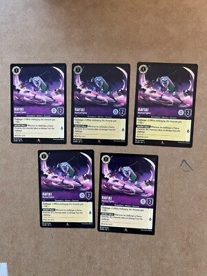 Rafiki Mystical Fighter #54/204-EN-3 [Rare Non-Foil] Lorcana (5 Cards ...