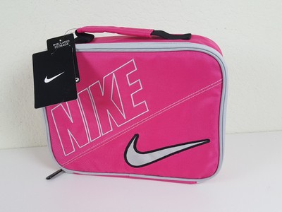 pink nike lunch box