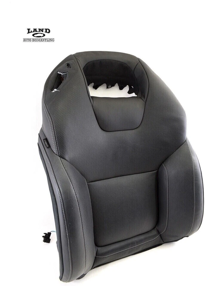 MERCEDES R231 SL-CLASS PASSENGER/RIGHT FRONT UPPER SEAT CUSHION LEATHER BLACK - Image 3 of 4