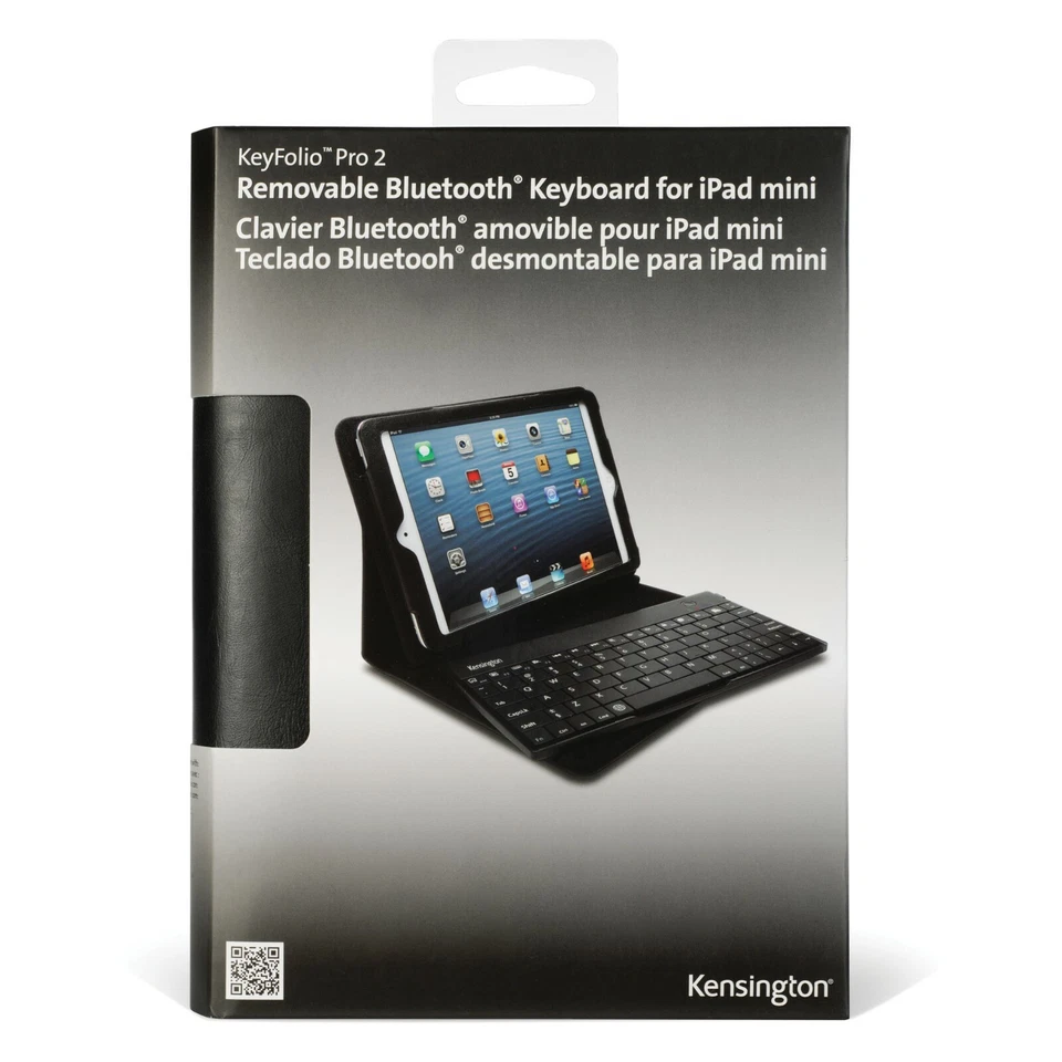 iPad Mini 4 3 2 1 Bluetooth Keyboard GERMAN Tastatur Case Cover Stand Kensington - Image 3 of 4