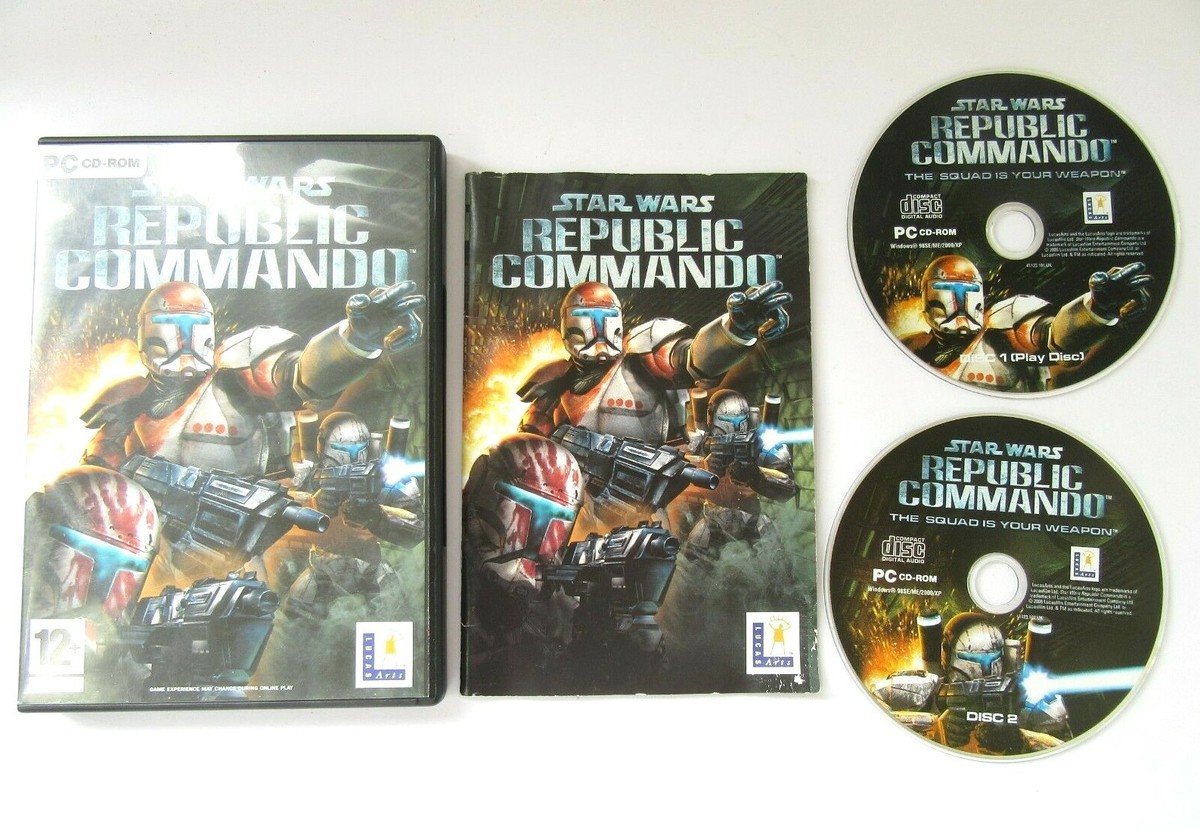 Star Wars Republic Commando PC CD Rom Complete | eBay