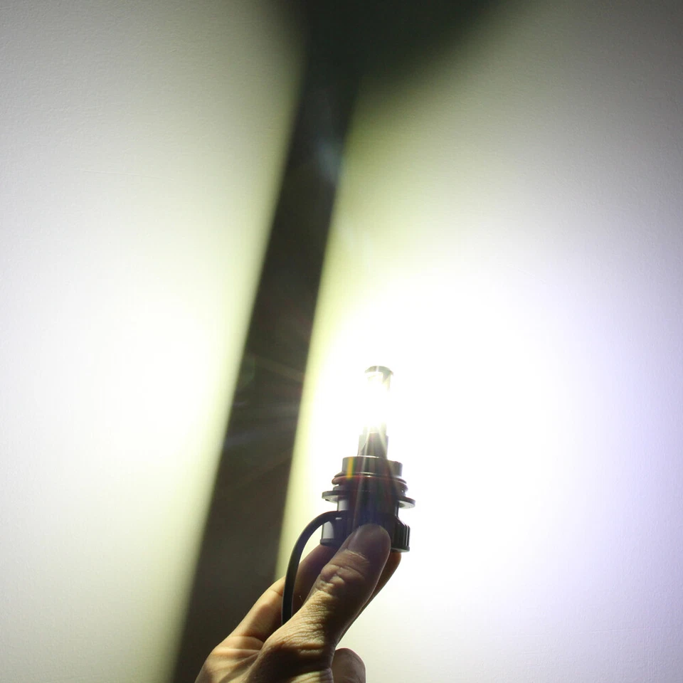 Alla Lighting 9007 Headlight Bulb,Old Halogen Convert to Pure White Bright LED - Image 3 of 4