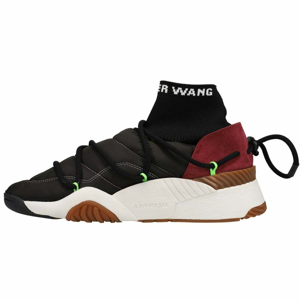 Adidas x Alexander Wang AW Puff Trainer Core Black Solar Green