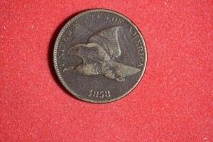 Estate Find 1858 Flying Eagle Cent!! #K53039